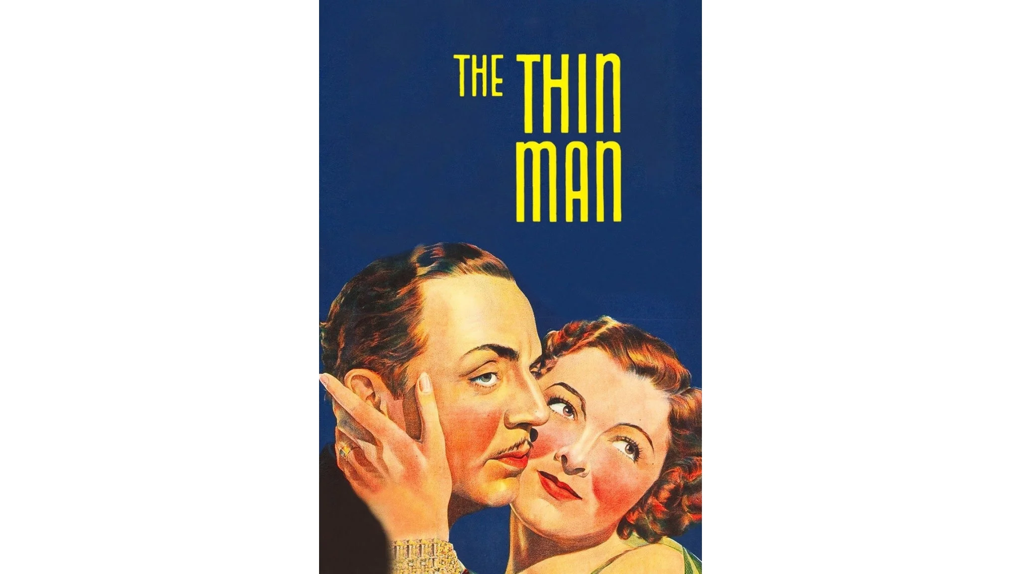 a poster of a man kissing a woman