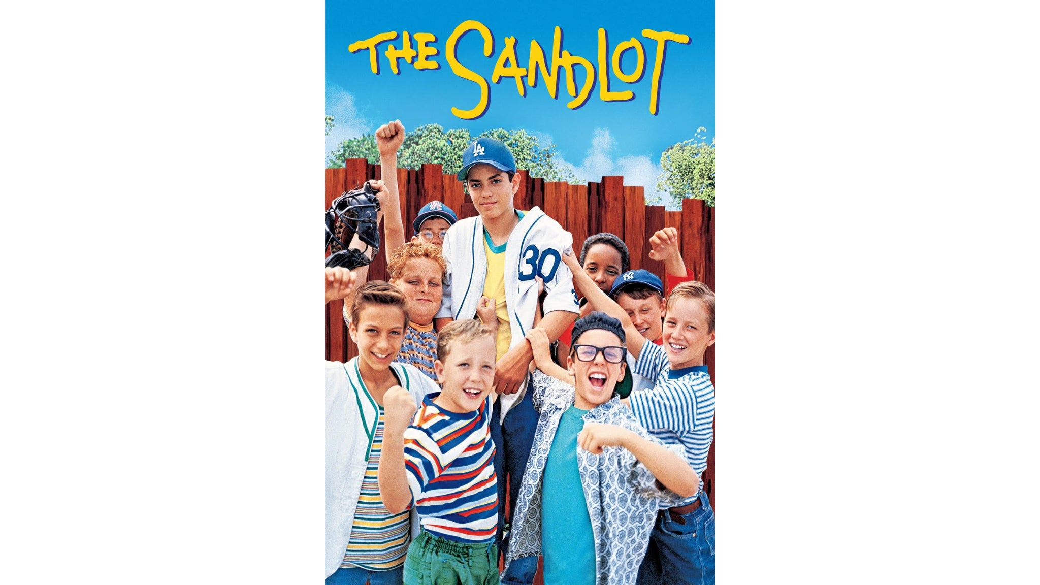 the sandlot movie poster