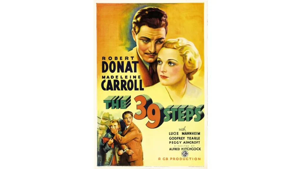 Movie: The 39 Steps (1935) 5th Annual Hitchcock Series w/ John DiLeo