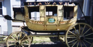 Banks of the Delaware stage coach