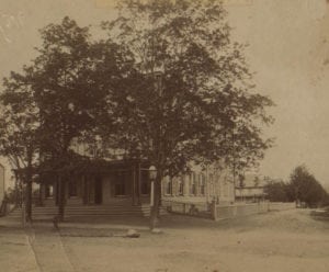 1885 photo of Hotel Fauchere