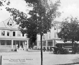 1912 photo of Hotel Fauchere