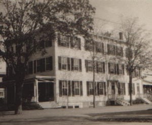 1929 photo of Hotel Fauchere