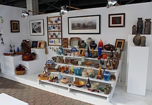 Craft fair display